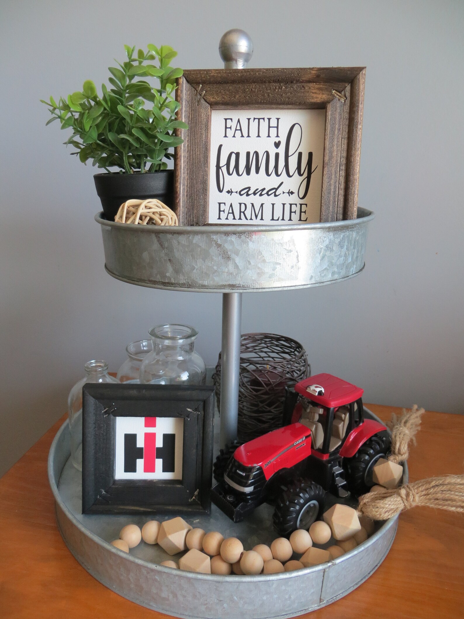 International Harvester IH home decor sign Farmhouse canvas Etsy