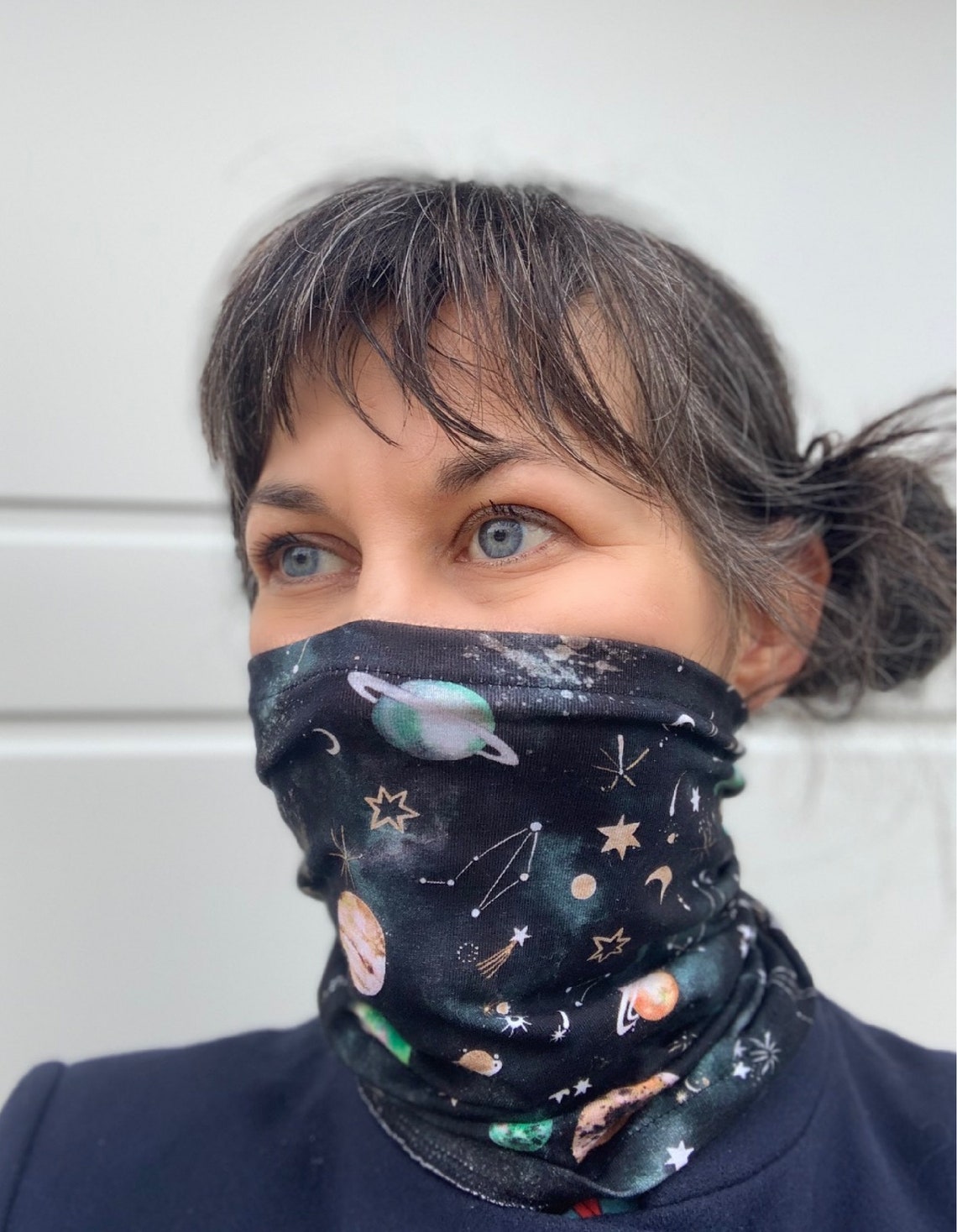 Organic Neck Gaiter / Face Mask / Scarf Man & Woman Etsy