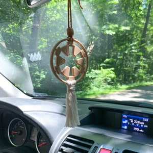 Empire Car Charm | Rearview Mirror Charm | Car Hanging | Car Hanger | Stocking Stuffer | Gift Idea | Galactic Decor