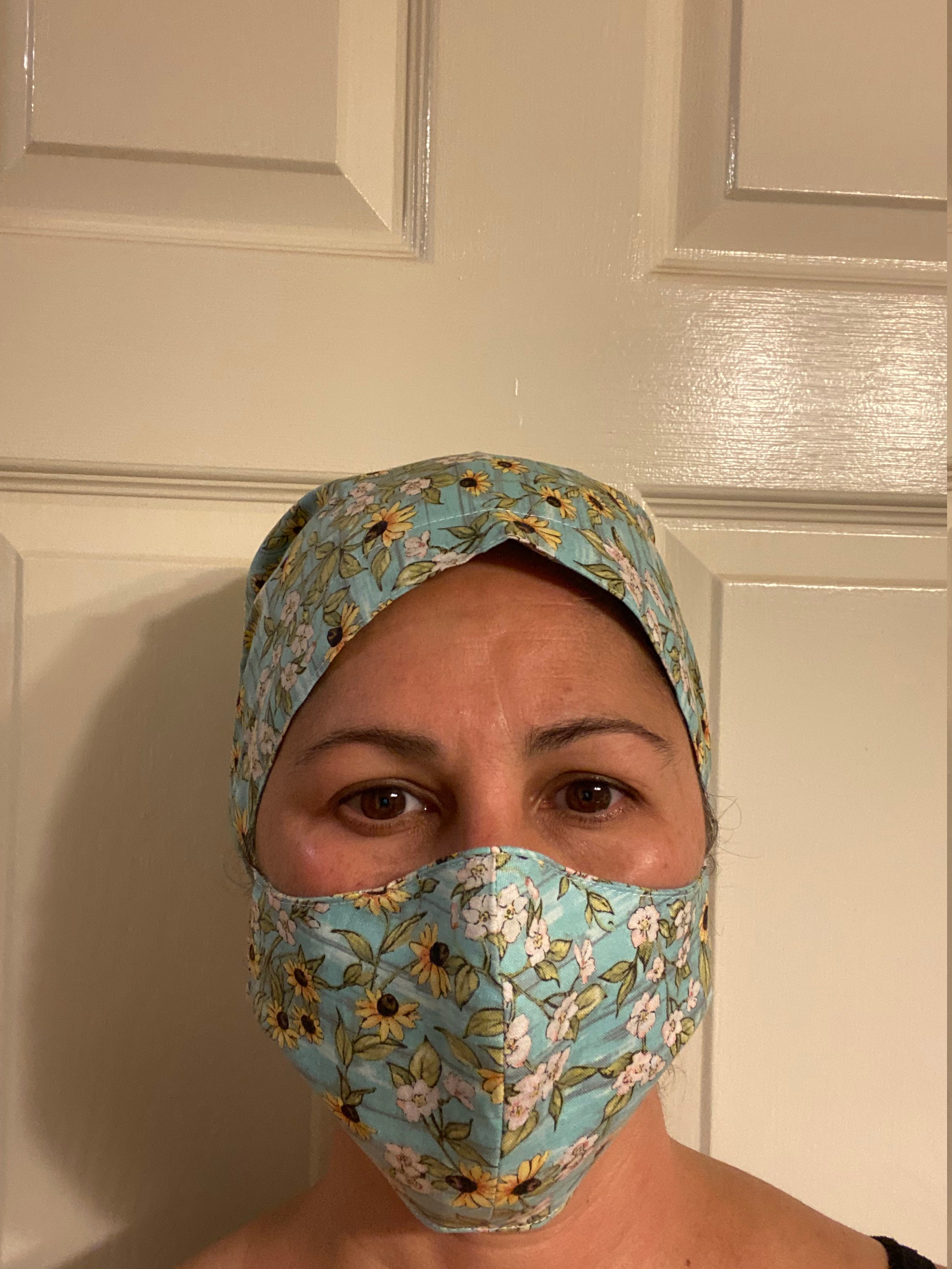 Buy Premium Fabric Scrub Cap & Mask Set Online in India Etsy