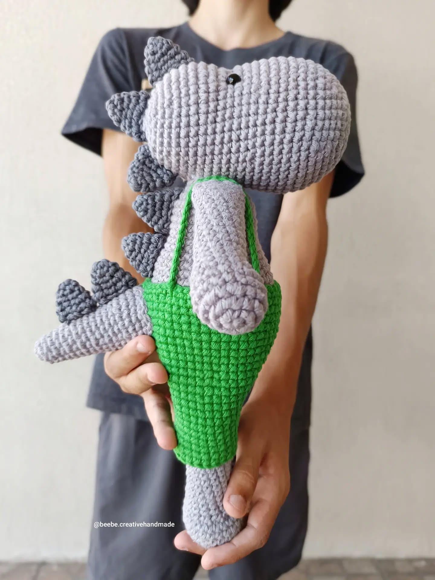 30 Dinosaur Crochet Patterns for Roaring Cute Amigurumi Projects 14 T-Rex Dinosaur Crochet Pattern