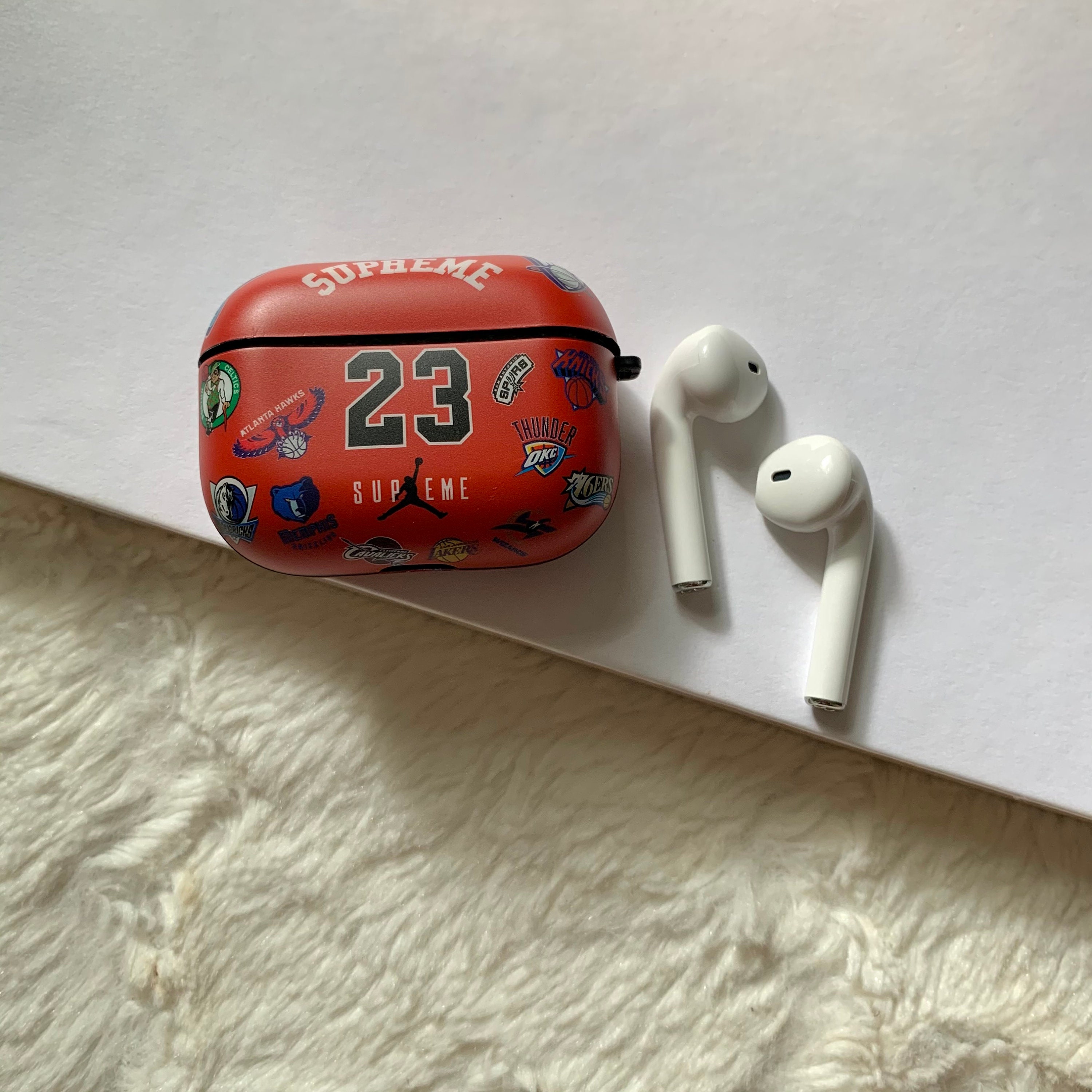 AirPods Gen 12 and Airpod Pro Basketball Plastic Hard Cover Etsy