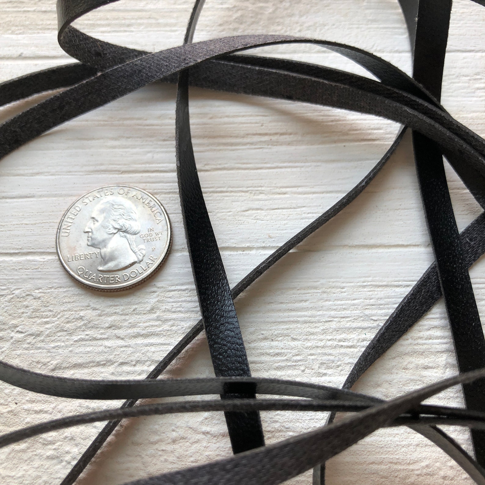 Faux Leather Trim Vintage 1/4 inch wide Flat Trim Lacing Etsy