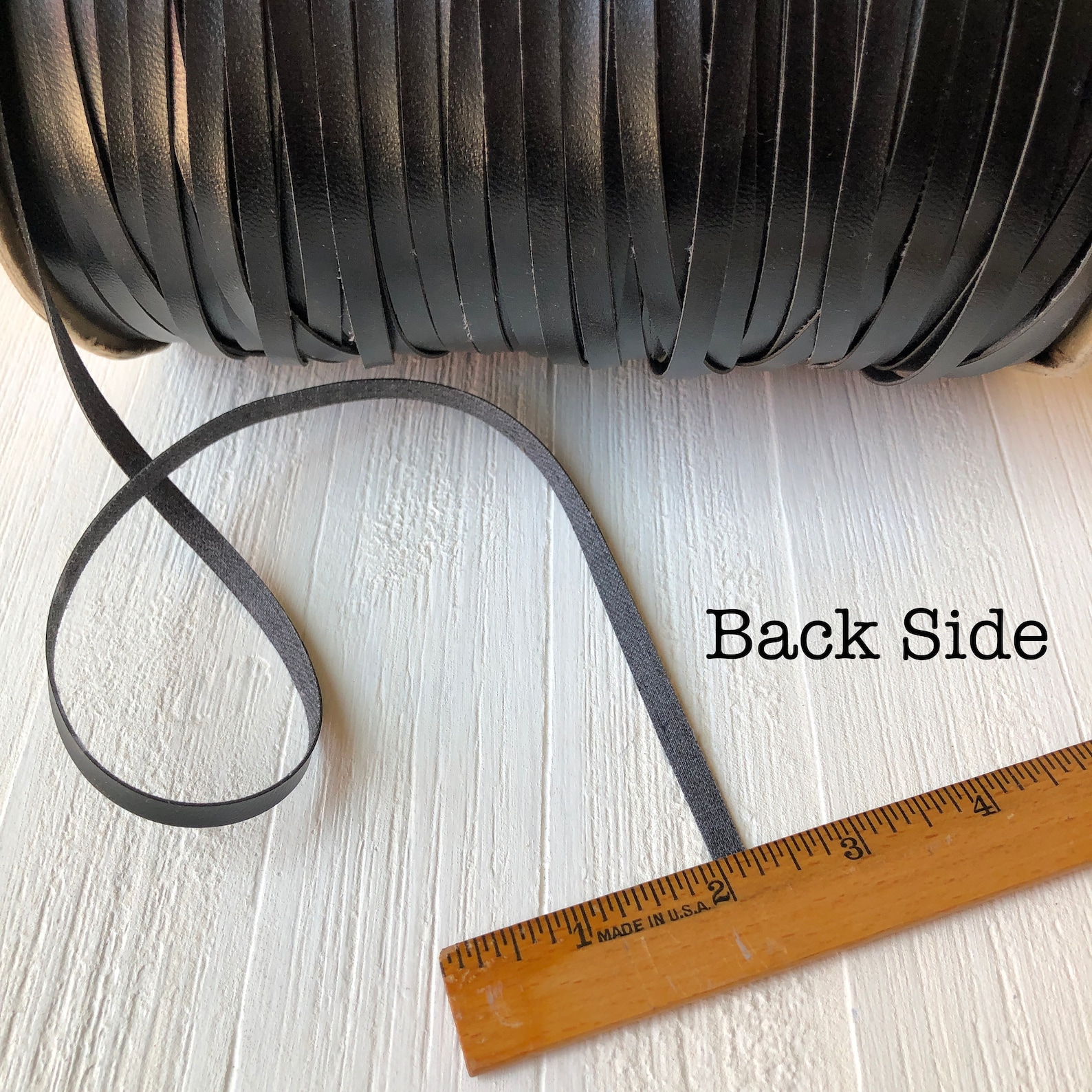 Faux Leather Trim Vintage 1/4 inch wide Flat Trim Lacing Etsy