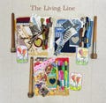 Living Line Practice Kit – Marking Days with Dots | Slow Stitch Kit | Textile Meditation | Fiber Art Kit | Creative Mindfulness Gift