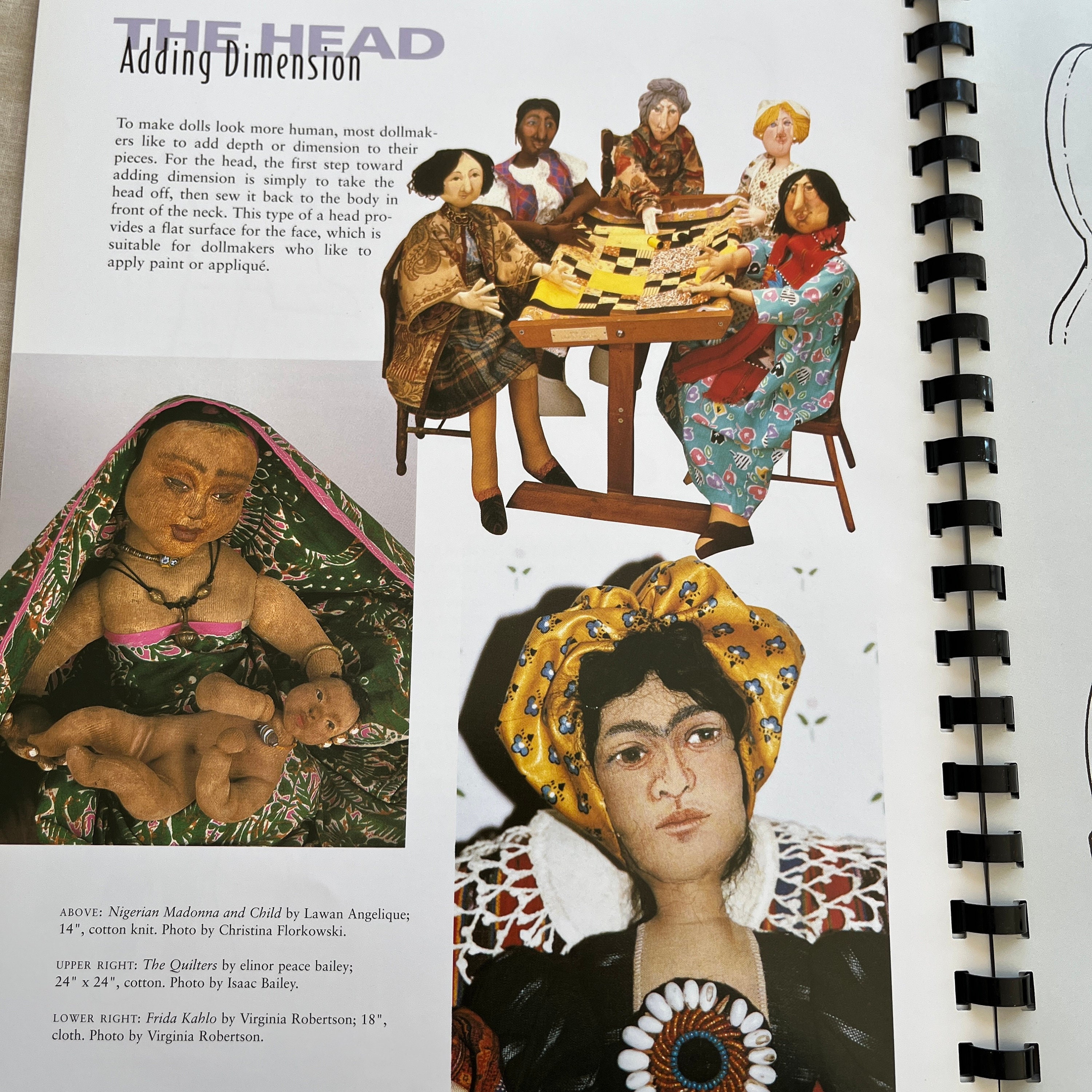 Anatomy of a Doll by Susanna Oroyan the Fabric Sculptor's Etsy