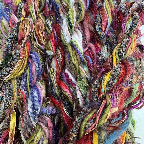 Art Yarn Fiber Etsy