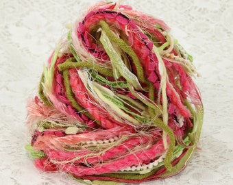Art Yarn Bundle created with Luxury Novelty Yarns #112