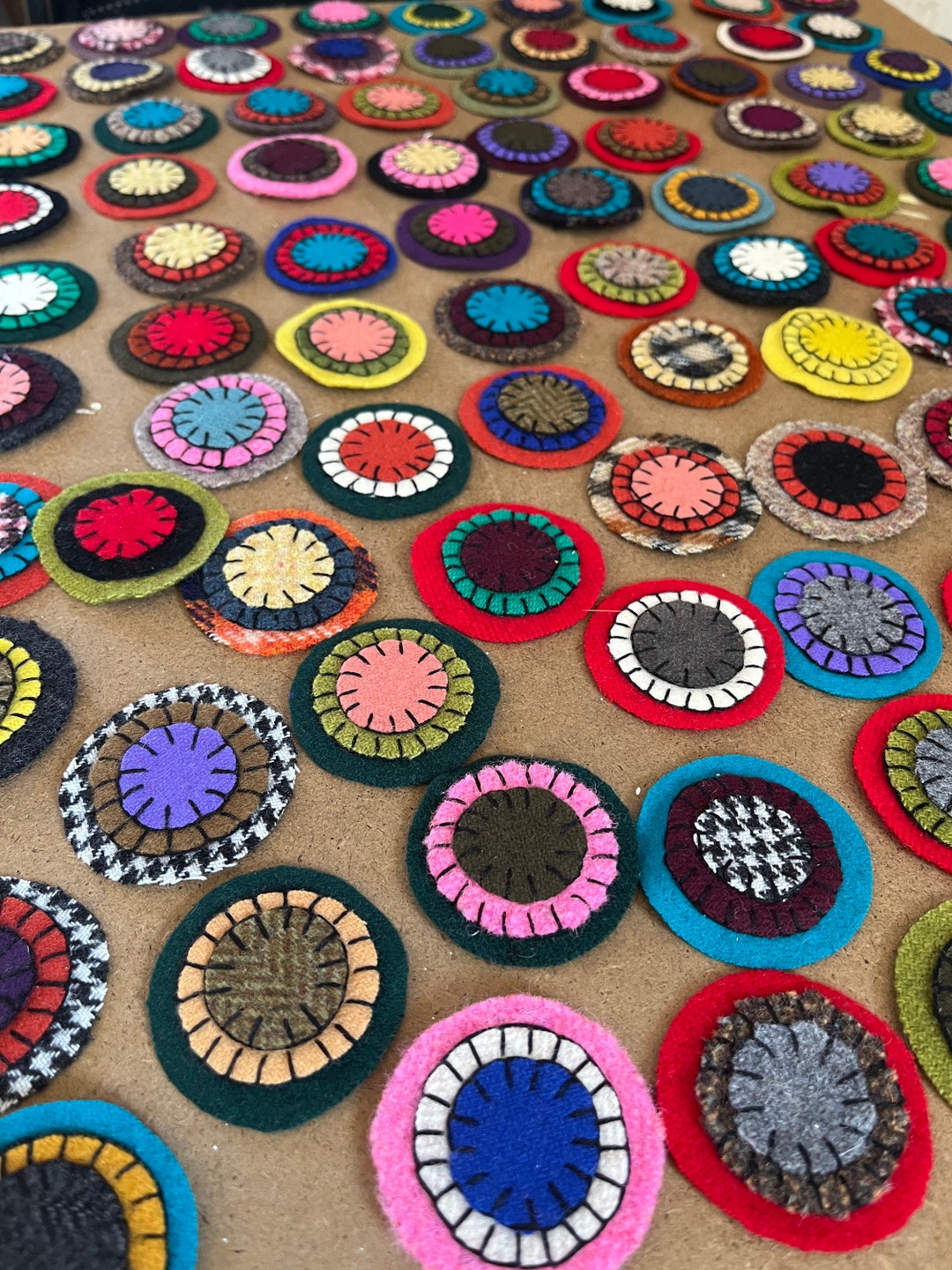Penny Circles, Ready to Use in Your Project, Handmade 100% Recycled ...