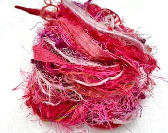 Art Yarn Bundle created with Luxury Novelty Yarns #127