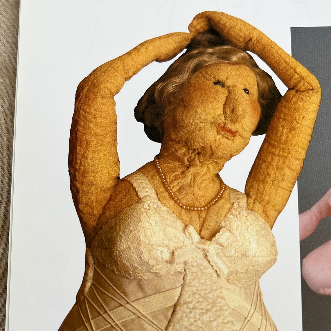 Anatomy of a Doll by Susanna Oroyan the Fabric Sculptor's Etsy