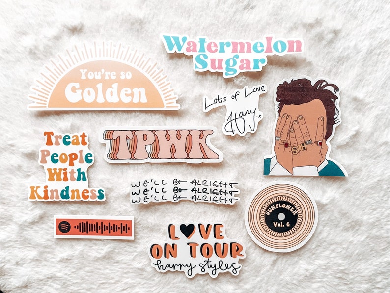 Harry Styles Laptop Stickers 