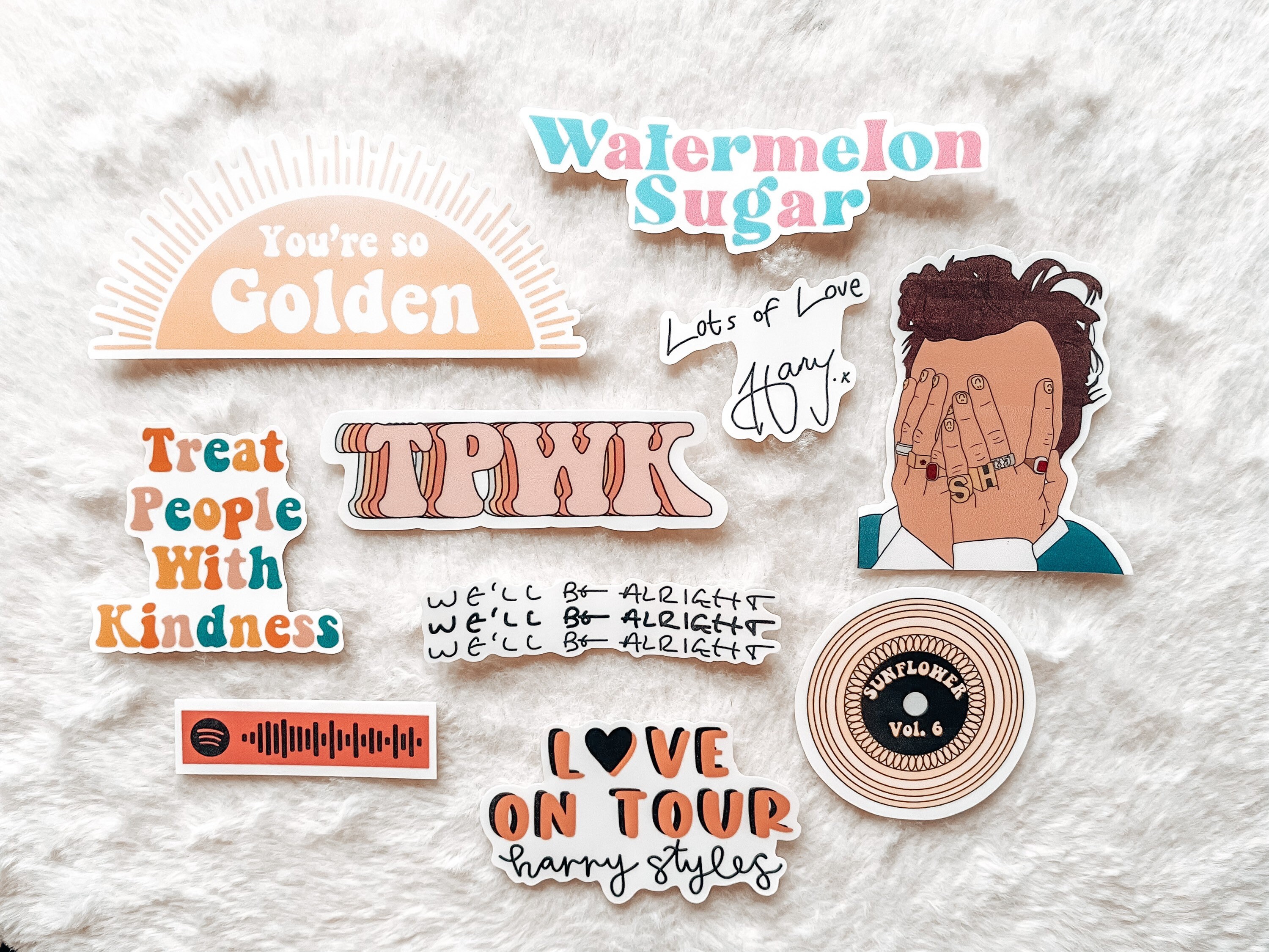 Harry Styles Laptop Stickers