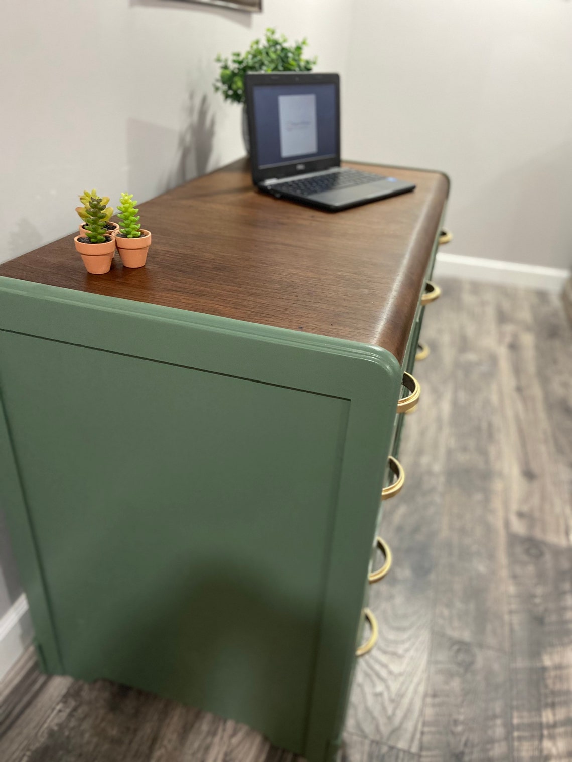 Antique waterfall desk vintage waterfall desk curved edges Etsy