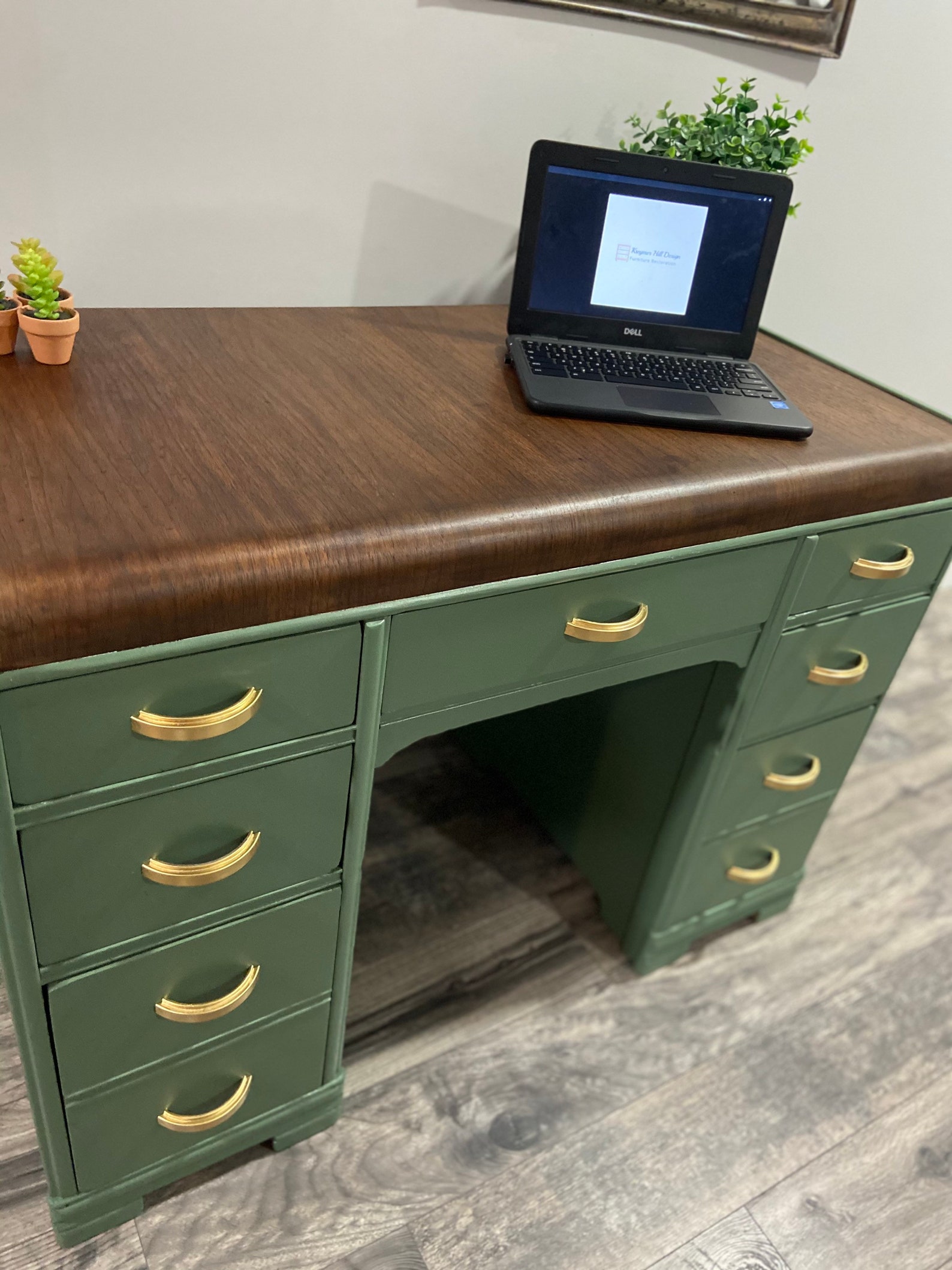 Antique waterfall desk vintage waterfall desk curved edges Etsy