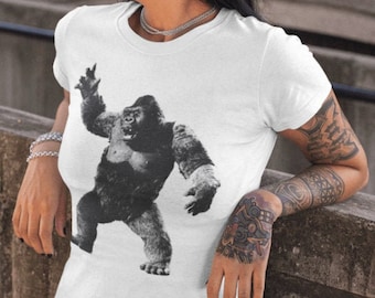 King Kong Gorilla Horror Movie T-shirt 143 | Etsy