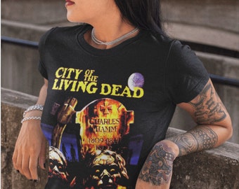 City Of The Living Dead Horror Movie Fulci T-Shirt Tee Shirt 388