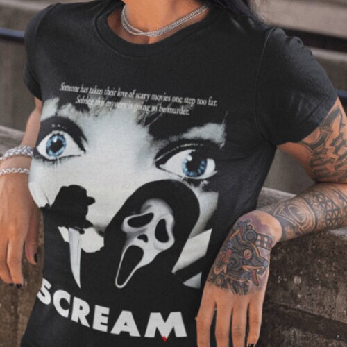 Scream Classic Horror Movie Tshirt Tee Shirt 269 Etsy