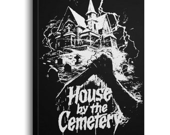 House by the Cemetery Canvas Wall Art  /131C