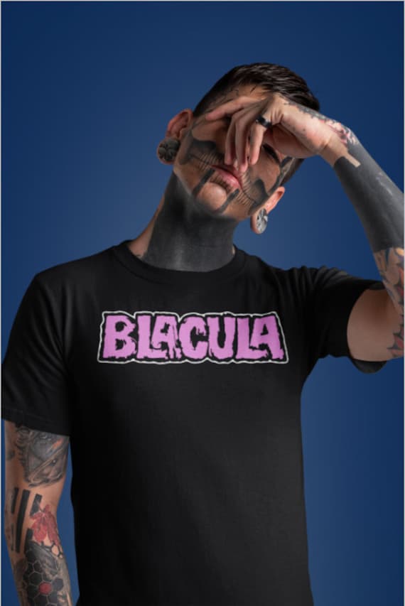 Blacula Vampire Dracula 1972 Blaxploitation Horror Movie T shirt Tee Shirt 686 Etsy Canada