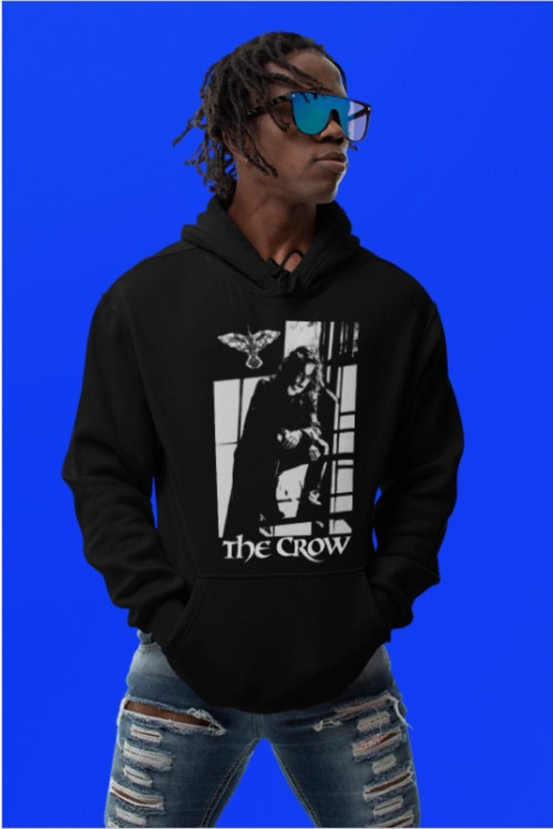 The Crow Movie pelicula de culto Hoodie 1326 Etsy Mexico
