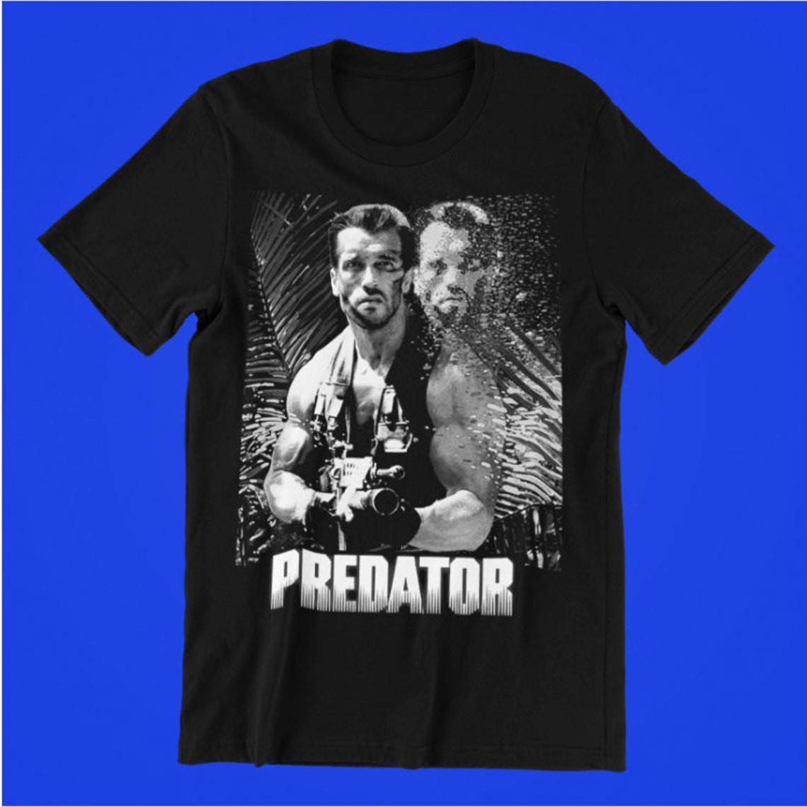 Predator 1987 Movie TShirt Tee Shirt 1022 Etsy