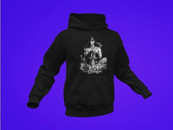 Conan the Barbarian 1982 Movie Hoodie H1001 Etsy Canada