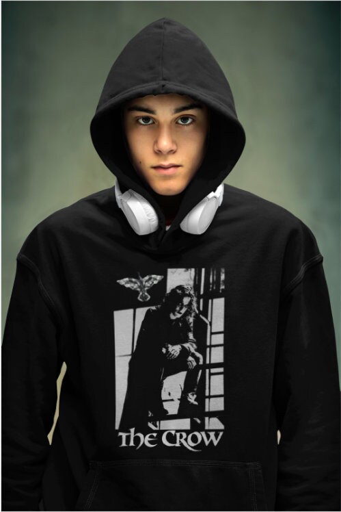 The Crow Movie pelicula de culto Hoodie 1326 Etsy Mexico