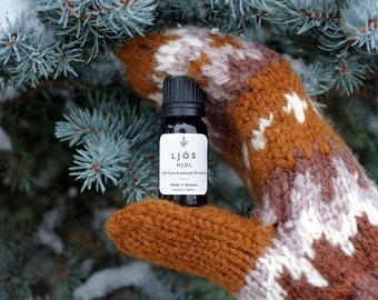 HJOL - a blend of 100% natural essential oils from Norway, Høykvalitet håndlaget eterisk oljeblanding fra Norge FRI FRAKT juleblanding 10ml