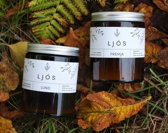 M - a bundle of 2x, 3x or 4x LJÓS candles of your choice - Free Shipping Worldwide!