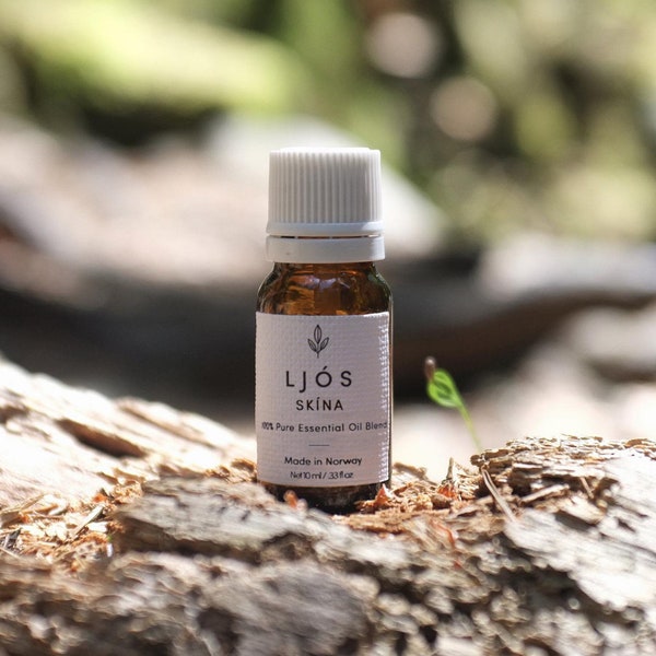 SKÍNA - blend of 100% natural essential oils 10ml, Høykvalitet håndlaget eterisk oljeblanding