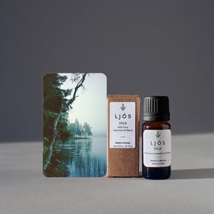 SÍGA blend of 100% natural essential oils 10ml, FREE SHIPPING Worldwide Høykvalitet håndlaget laget i Vikersund image 3