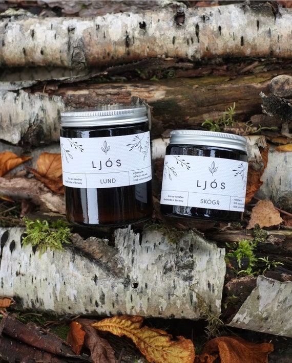 M + S - a bundle of two soy wax candles of your choice FREE SHIPPING WORLDWIDE!