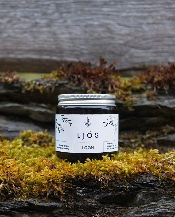 LOGN - essential oils scented candle 100g