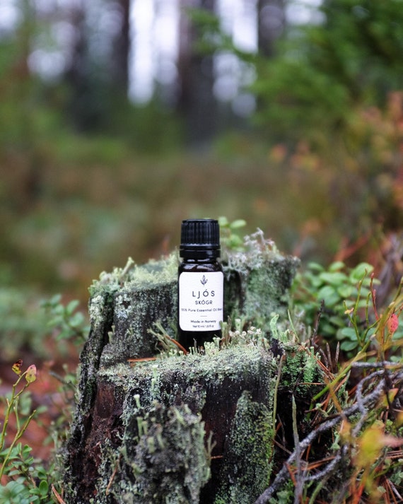 SKÓGR - blend of 100% natural essential oils 10ml, Fir, Pine, Eucalyptus, Cedarwood, Aromatherapy, FREE SHIPPING Worldwide from Norway