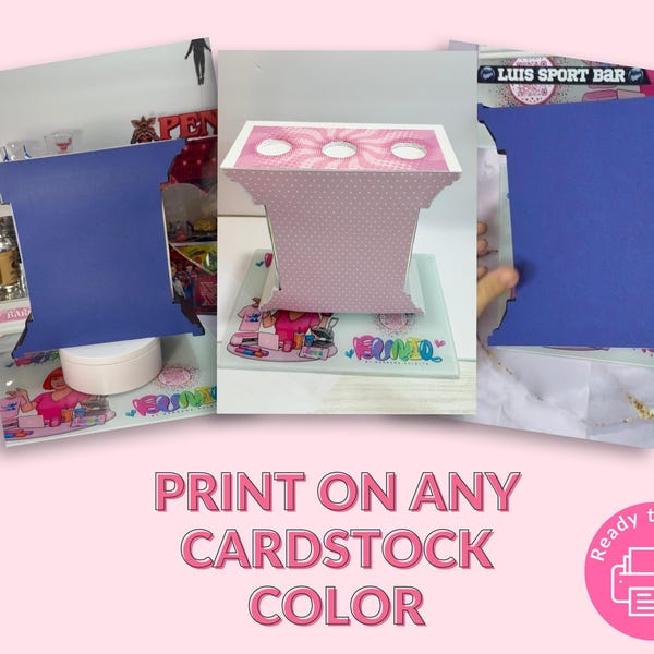 DIY Mini Bar Back Panel PDF | Dollar Tree Mini Bar  | Full Back Panel + Split Version | Exact Measurements | Instant Download