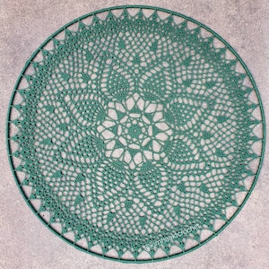 ENGLISH Mandala crochet pattern US terms, doily pattern, wall hanging crochet pattern, crochet housewarming gift, wedding gift, PDF pattern