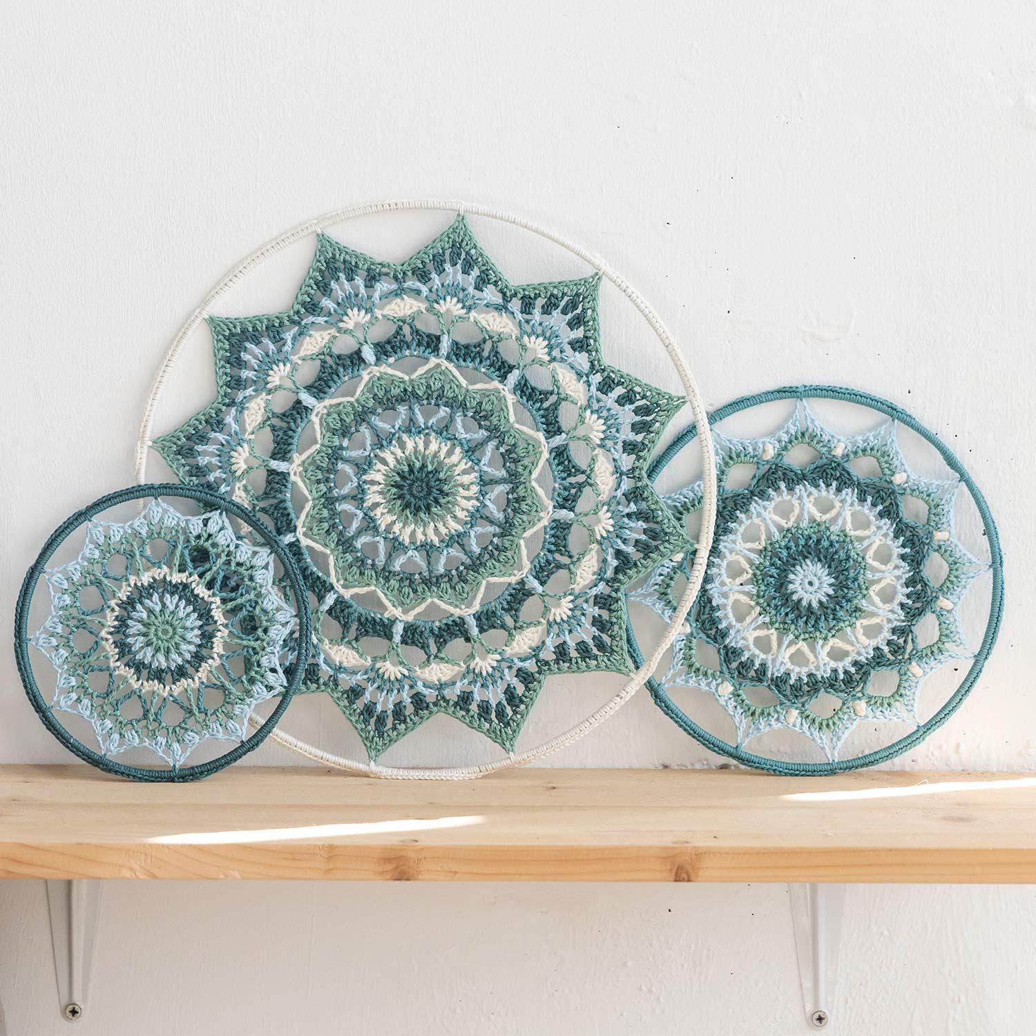 39 Stunning Crochet Mandala Patterns You Will Want To Make 38 English Mandala crochet pattern 12 inch