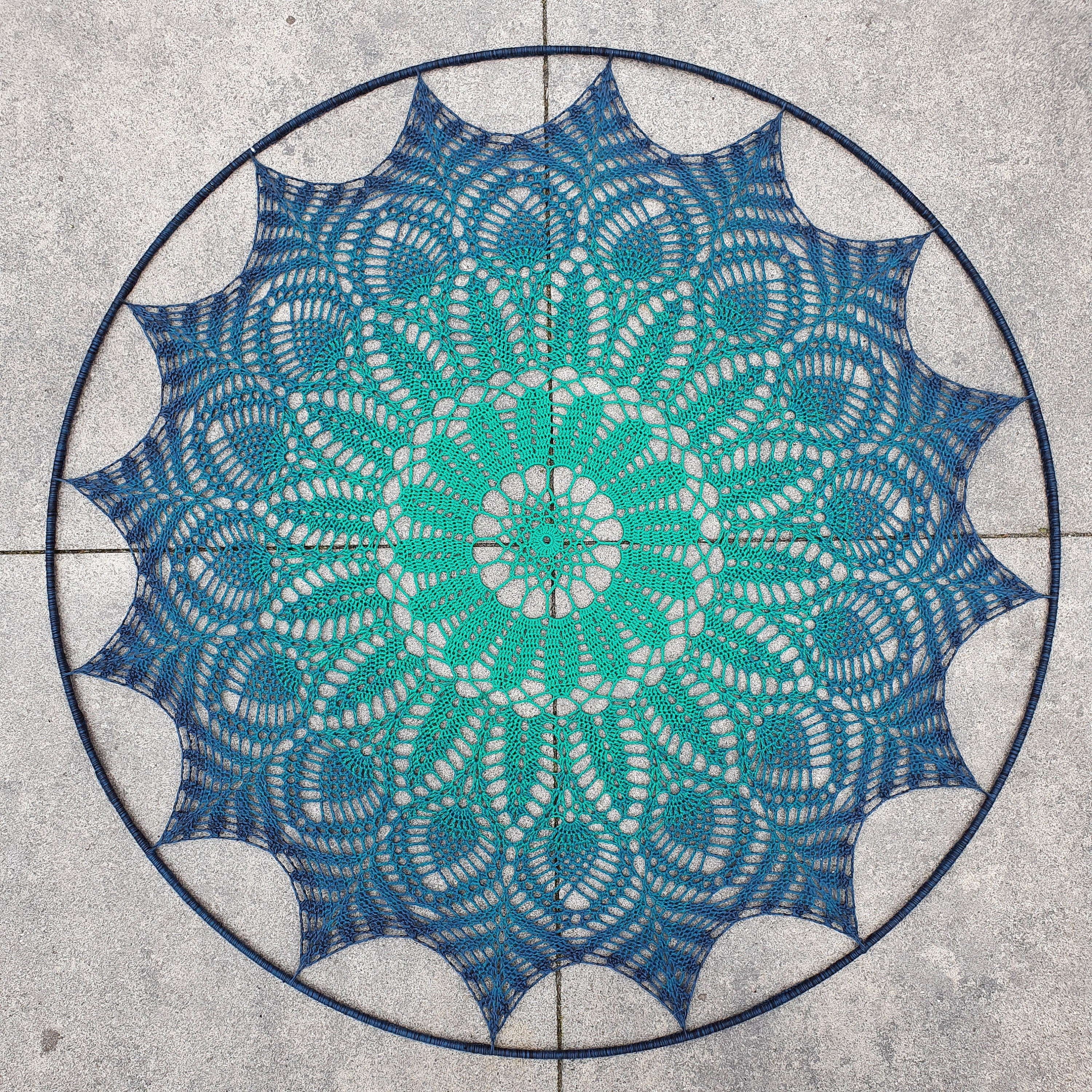 39 Stunning Crochet Mandala Patterns You Will Want To Make 9 Dutch Mandala crochet pattern 1 meter