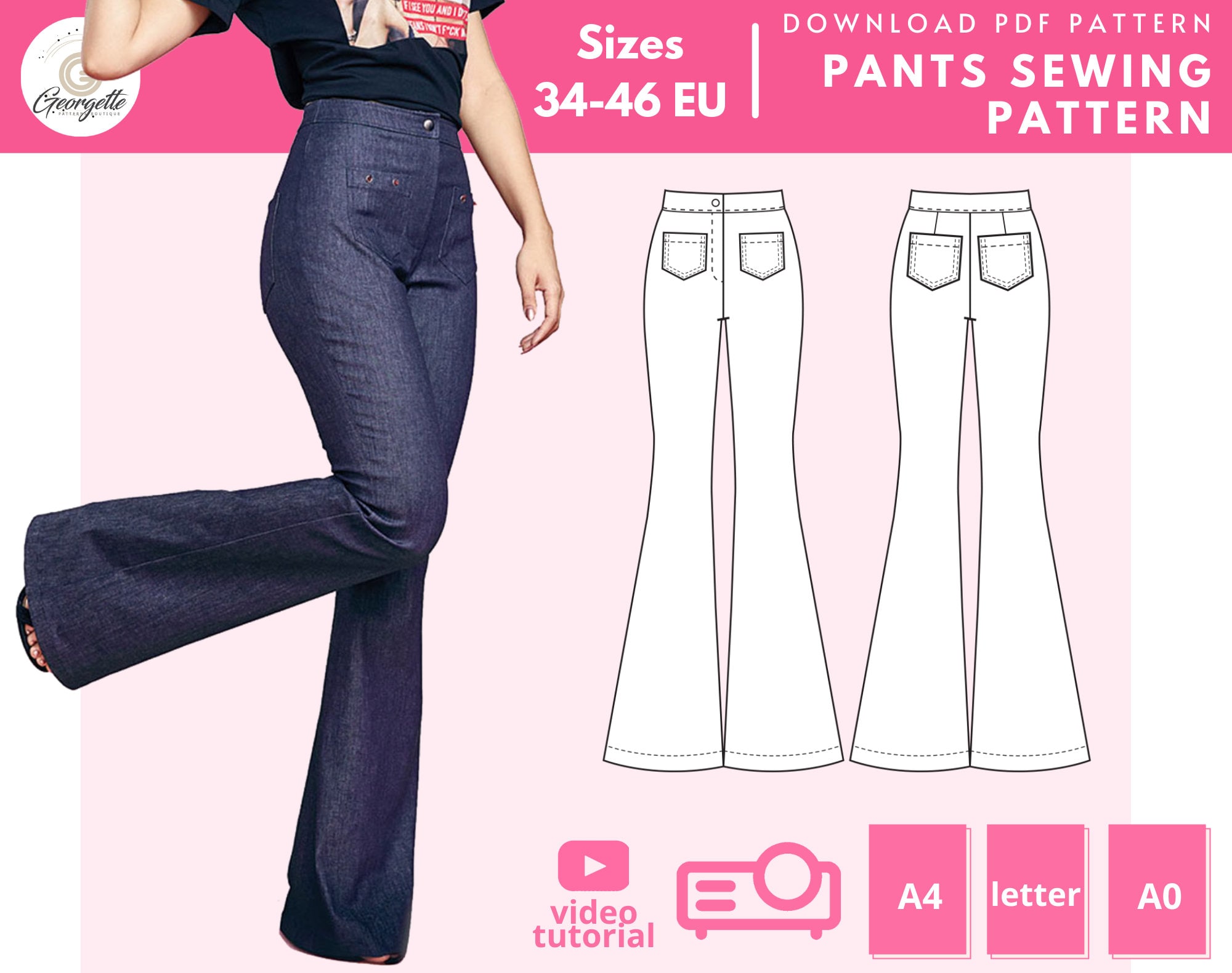 31+ mens flare pant sewing pattern - JordenJorge