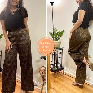 AMIRA Wide Leg Pants Sewing Pattern 34-54 EU, PDF A4 Letter and A0 for printing and Projector image 7