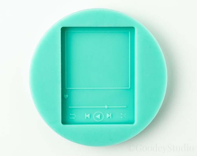 B Grade Mold Music Player Mold Silicone Mold For Resin 6mm Casting