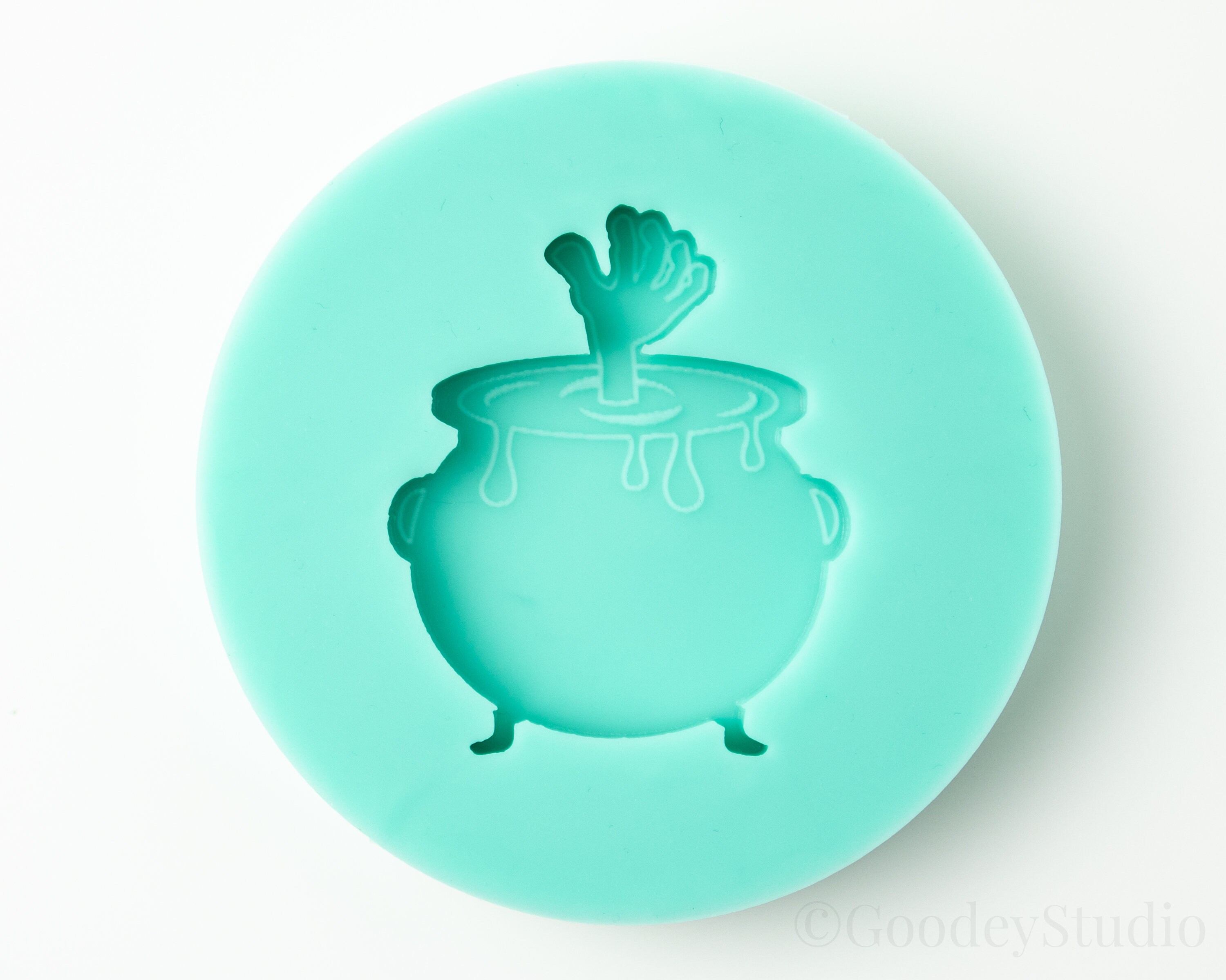 Witchy Cauldron Mold Silicone Mold for Resin 6mm Casting Etsy