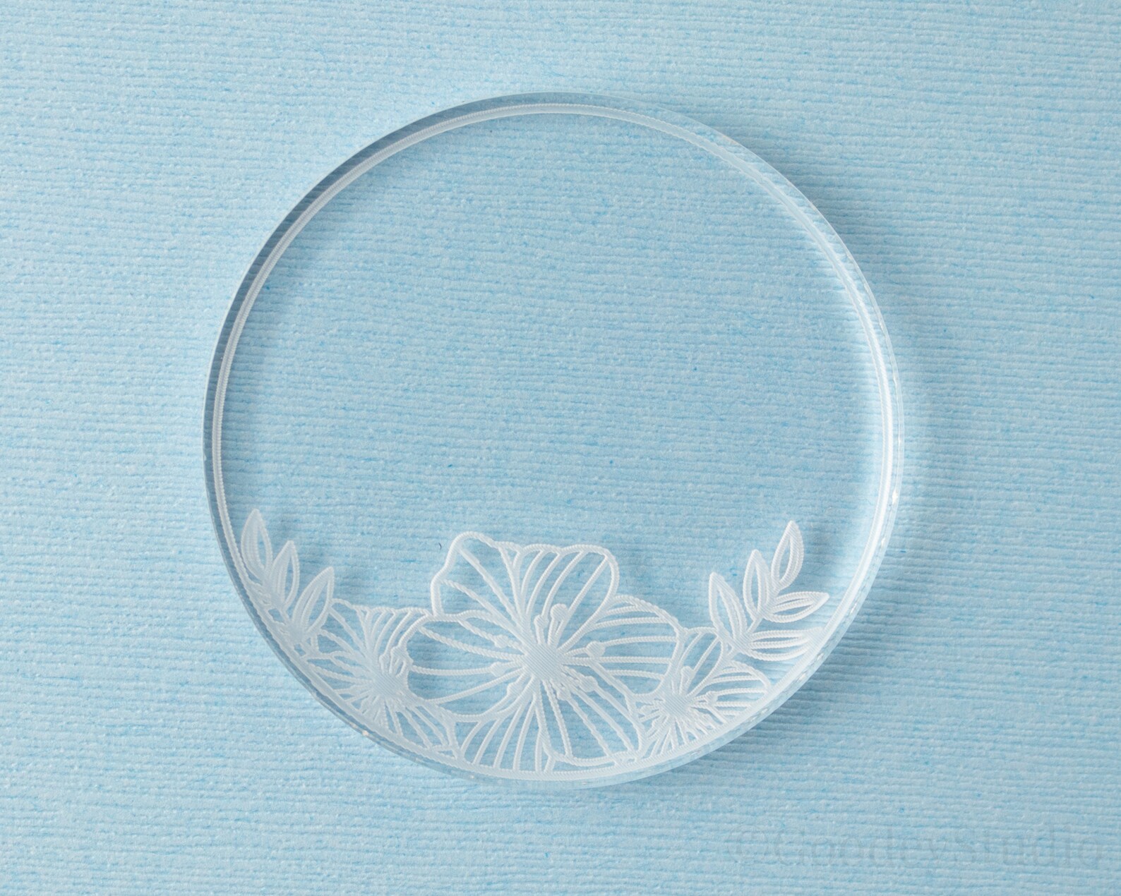 Floral Circle Mold Silicone Mold for Resin 6mm Casting Mold Etsy