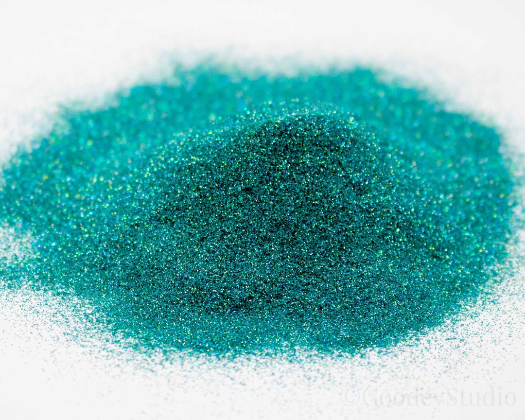 Close Out Sale Timeless Teal Micro Magic Holographic Glitter, Micro ...