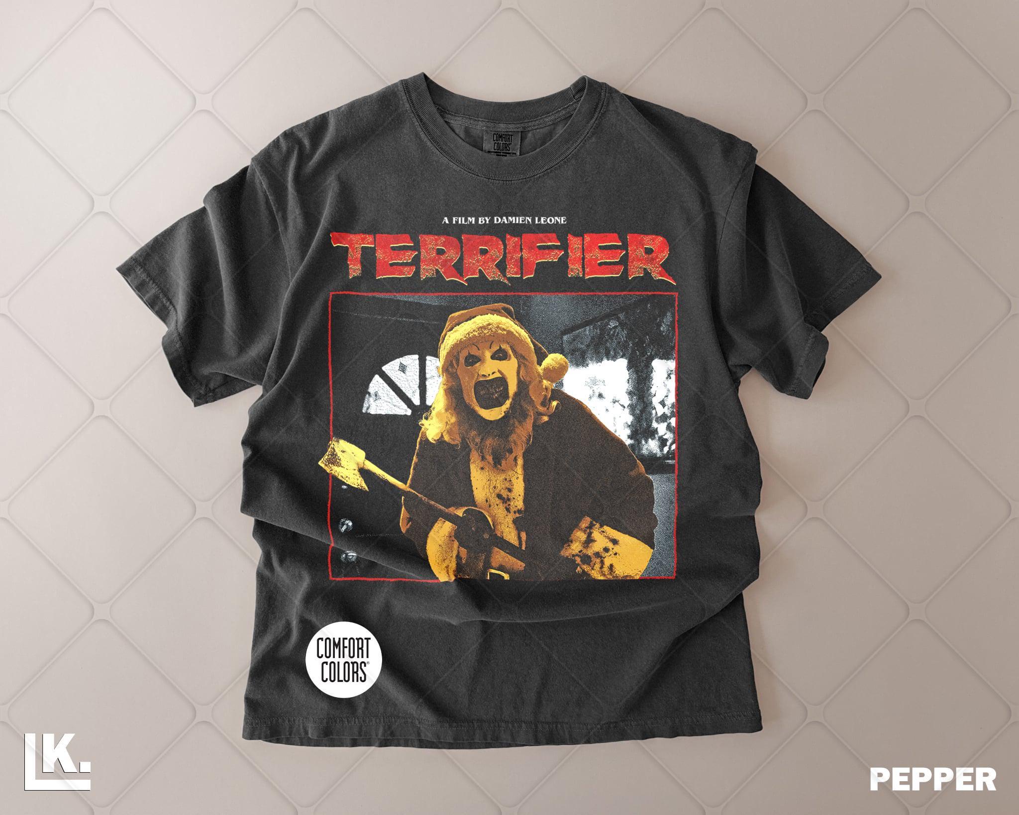 Terrifier A Real Gut Buster Vintage Illustration Horror T-Shirt