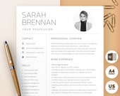 Word Resume Template CV Resume with Photo, Resume Template with Photo, CV Template with Photo, Word Resume Template, CV with Picture