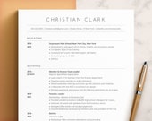 Resume Template Student, CV Template, College Resume Template, College Application Resume, Academic Resume, High School Resume, Student CV