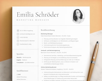 Bewerbungsvorlagen Deutsch Word, Pagine Mac, Google Docs, Lebenslauf Vorlage Deutsch, Bewerbung Vorlage, Kreative Lebenslauf, Resume Deutsch