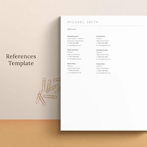 Ask your teachers to write references for you. you can use this template to send their contact details.